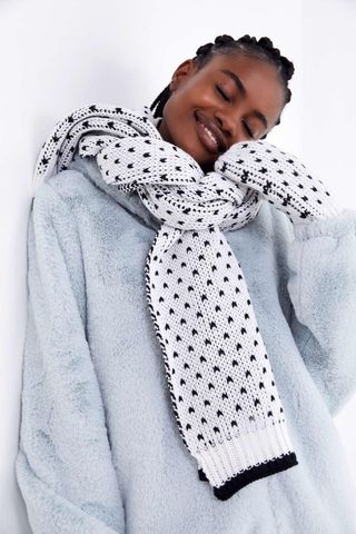 Urban Outfitters + Birds Eye Knit Scarf