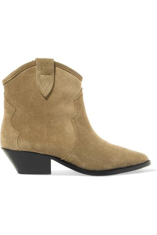 Isabel Marant + Dewina Suede Ankle Boots