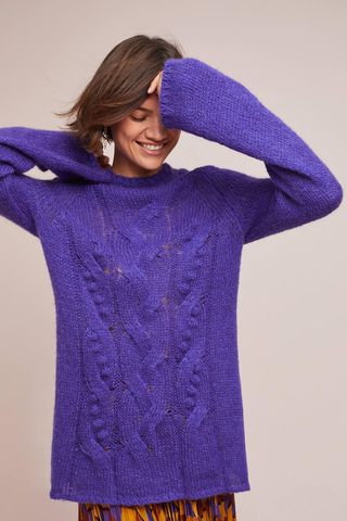 Beatrice B + Victoria Cable-Knit Sweater