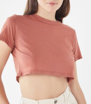 Project Social T + Super Cropped Short Sleeve Tee