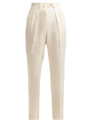 Giuliva Heritage Collection + The Husband Linen Trousers