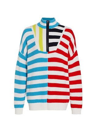 Staud + Hampton Oversized Striped Sweater