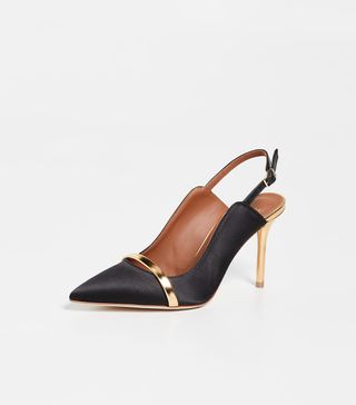 Malone Souliers + Marion 85mm Slingback Pumps