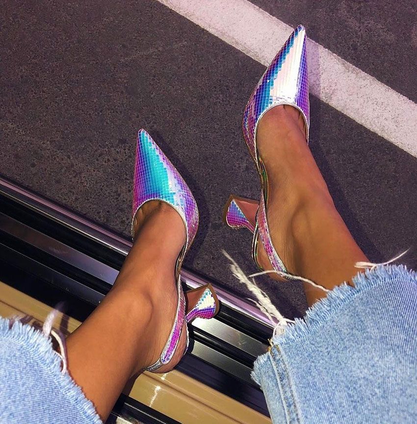 statement wedding heels