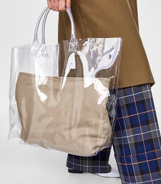 Zara + Transparent Bag