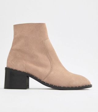 ASOS + Realm Suede Ankle Boots
