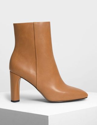 Charles & Keith + Classic Calf Boots