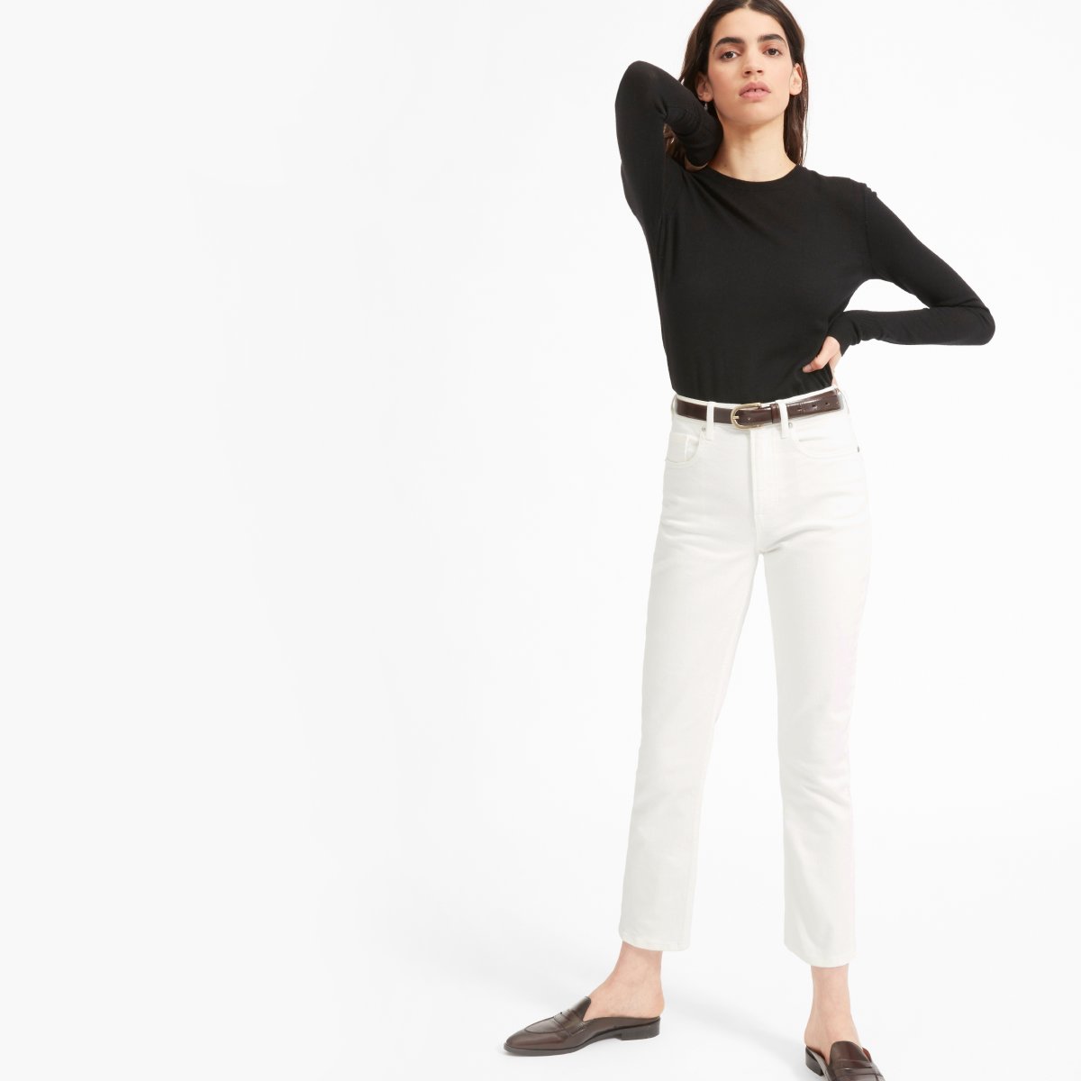 Everlane + Cheeky Straight Jeans