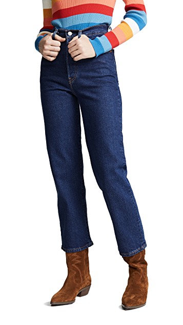 Levi's + The Ribcage Straight Jeans