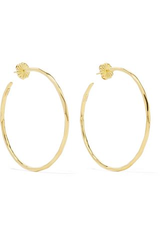 Ippolita + Classico Bastille 18-Karat Gold Hoop Earrings