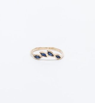 Misa + Petal Sapphire Ring