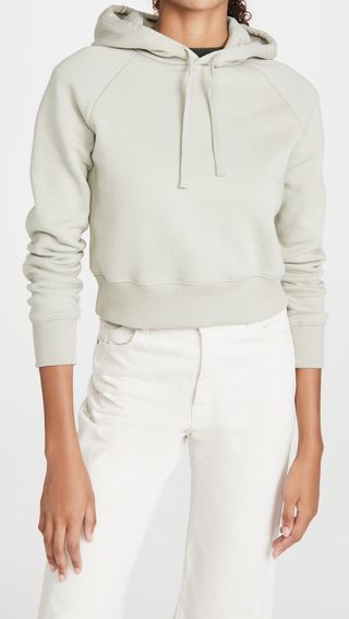 X Karla + Hooded Crop Sweatshirt