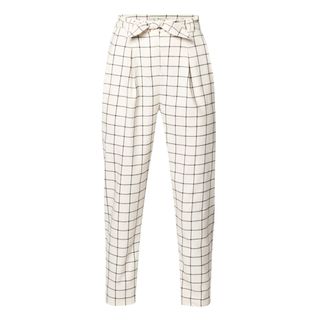 Paisie + Checked Trousers