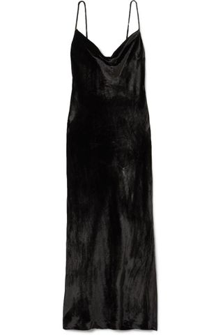 Rebecca Vallance + Kara Velvet Midi Dress