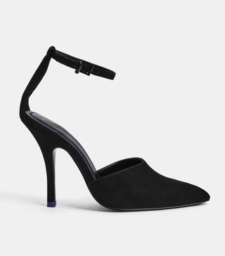 Berskha + Mid-Heel Shoes With Ankle Strap