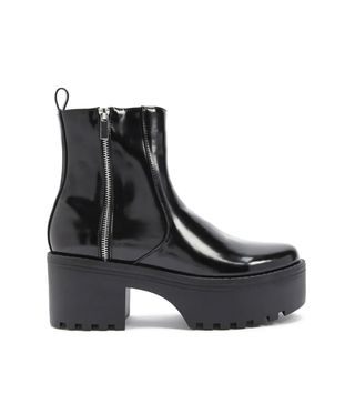 Forever 21 + Faux Leather Platform Boots