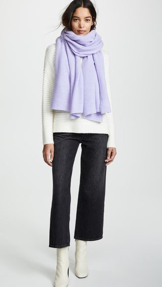 White + Warren + Cashmere Travel Wrap Scarf