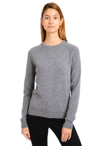 Mott & Bow + Cashmere Raglan Crew