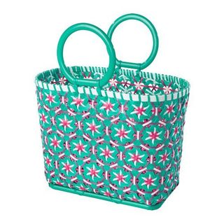 IKEA + Picnic Basket in White and Green