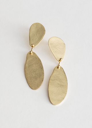 & Other Stories + Textured Two Piece Earrings