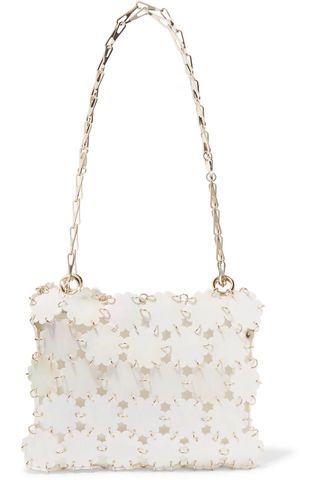 Paco Rabanne + Blossom 1969 Sequined Shoulder Bag