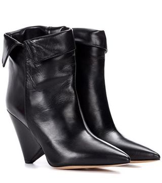 Isabel Marant + Luliana Leather Ankle Boots