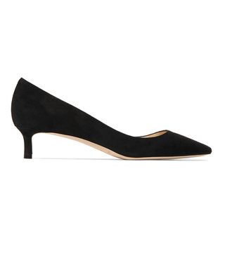 Jimmy Choo + Romy 40 Suede Pumps