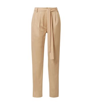 Jason Wu Grey + Belted Stretch Cotton-Blend Twill Pants