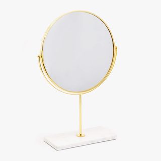 Zara Home + Freestanding Mirror with Metal Base