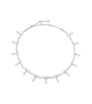 Links of London + Orbs Pearl & Sterling Silver Choker Necklace