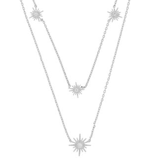 Accessorize + Starry Layered Pendant Necklace
