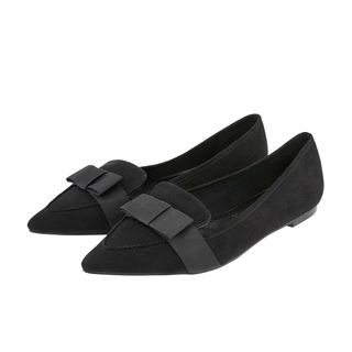 Accessorize + Chelsea Bow Pointed Loafers