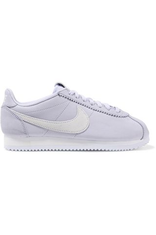 Nike + Classic Cortez Leather and Suede Sneakers