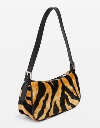 Topshop + Kenya Tiger Shoulder Bag