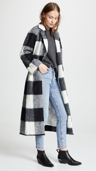 Ganni + Pattern Wool Coat