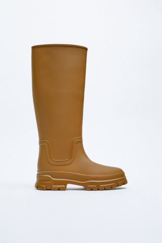 Zara + Rain Boots