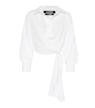 Jacquemus + La Chemise Nodoso Cotton Shirt