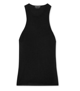 Racer Tank + Cashmere and Silk-Blend Tank