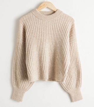 
Other Stories + Alpaca Blend Knit Sweater