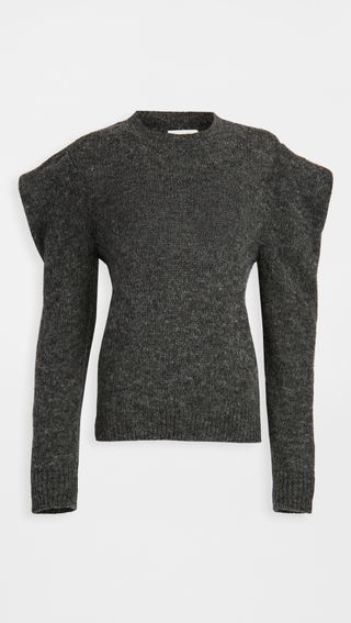 Nation Ltd + Vicki Bold Shoulder Alpaca Sweater