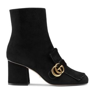 Gucci + Suede Ankle Boots