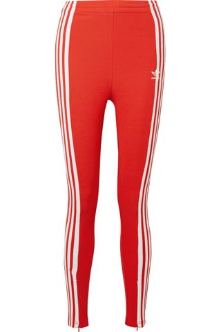 Adidas Originals + Striped Jersey Track Pants