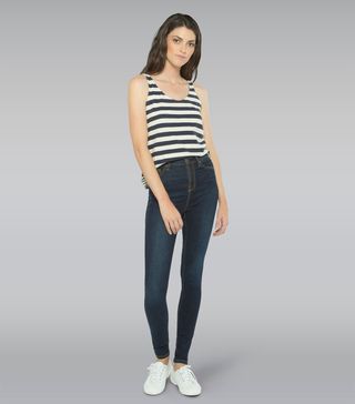 Outland + Harriet High-Rise Skinny Jeans