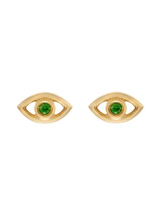 Eye M by Ileana Makri + Mini Evil Eye Stud Earrings