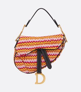 Dior + Mini Saddle Bag