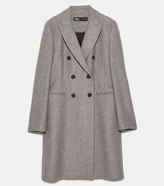 Zara + Tailored Coat