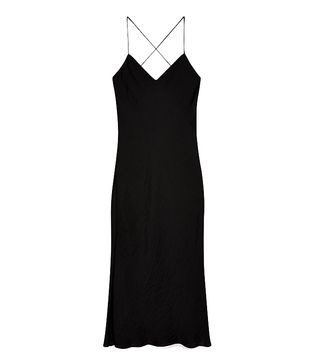 Topshop + Plain Satin Slip Dress