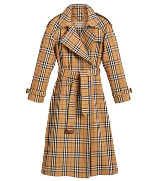Burberry + Vintage Check Trench Coat