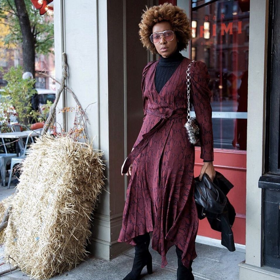 These 5 Colors That Go With Burgundy Are So Chic | Who What Wear