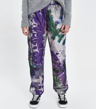 Stussy + Curtis Tie Dye Quilted Pant